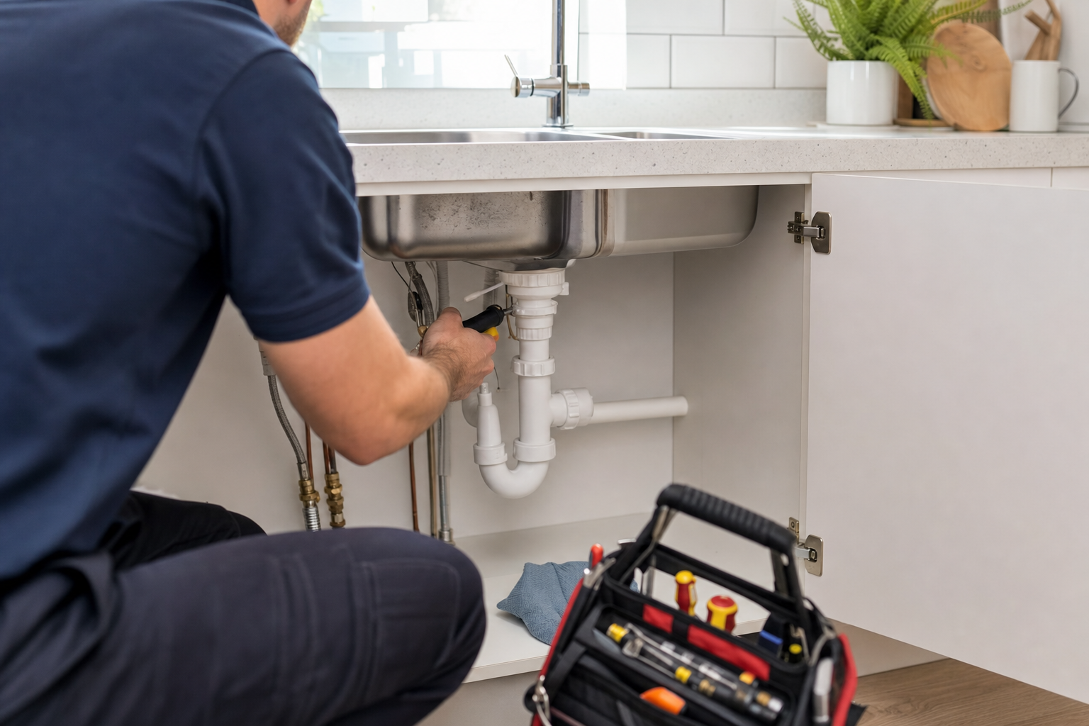 Kitchen Plumbing Waltham Abbey service image